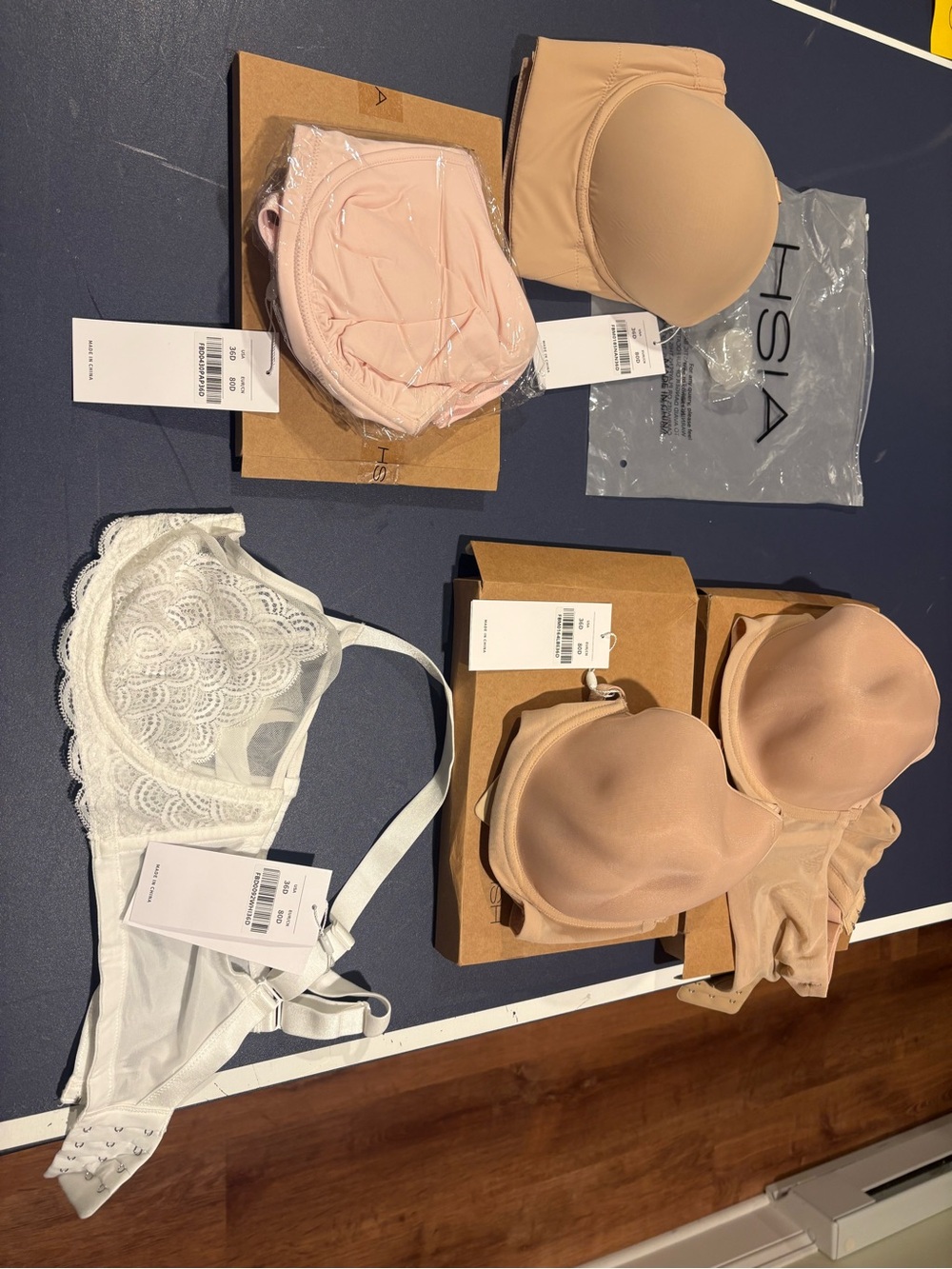 5 HSIA new with tags 36D Bras Women's Intimates